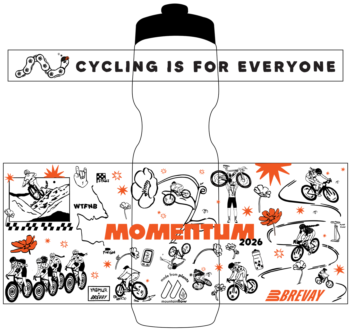 2026 Momentum Water Bottle - 750ml